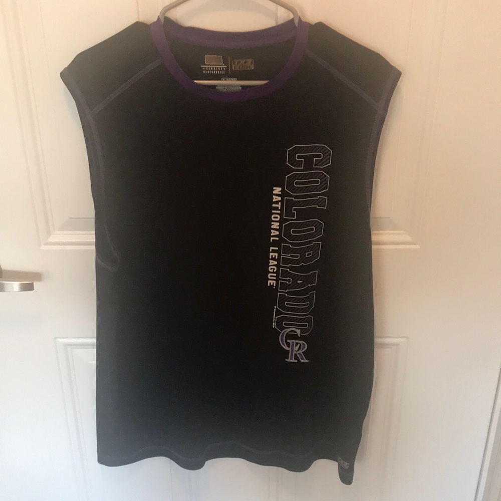 Mens XL Colorado Rockies Tank Top.